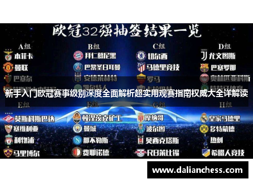 新手入门欧冠赛事级别深度全面解析超实用观赛指南权威大全详解读